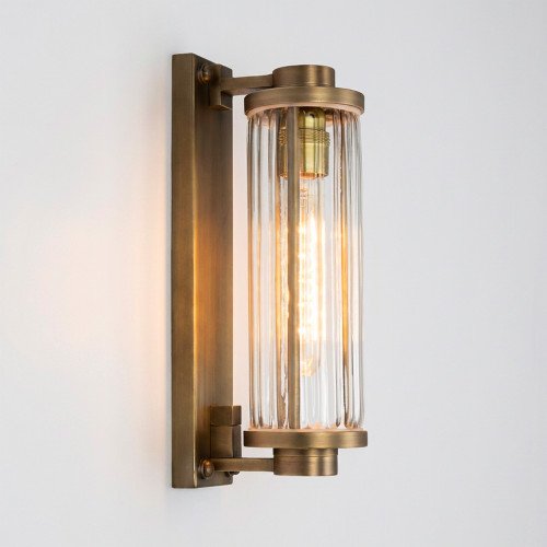 Buitenlamp Porter antiek messing messing industrieel