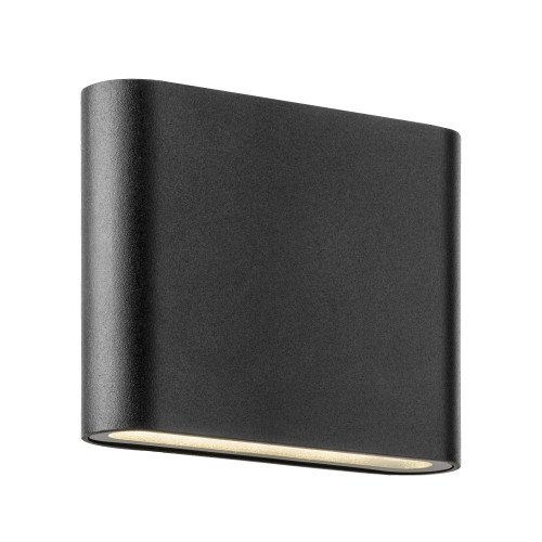 Buitenlamp Muro 12 volt muurlamp zwart modern