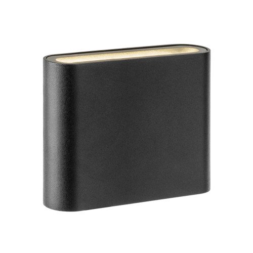 Buitenlamp Muro 12 volt muurlamp zwart modern