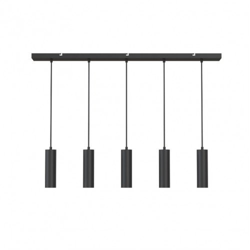 Calex Pendel 5 Lichten GU10 zwart hanglamp