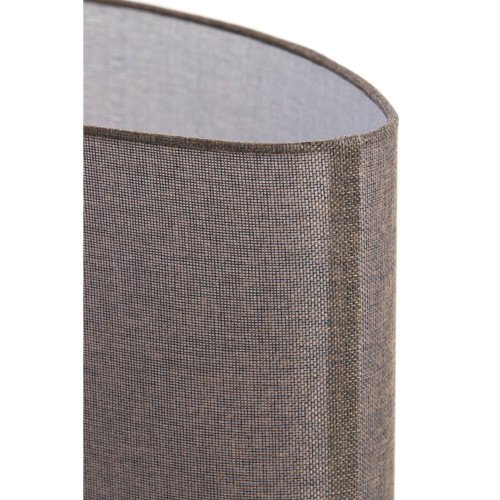 messing lamp in de kleur antiek zilver met een E27 fitting