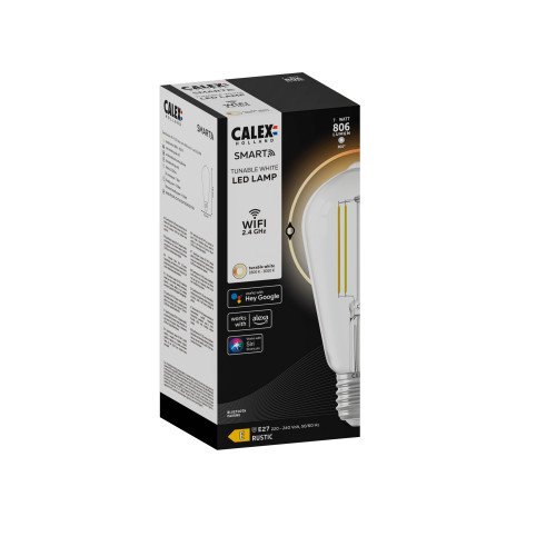 LED lichtbron incl. WIFI ambiance dimmer (429113-LED) - calex - Losse Sensoren en Bewegingsmelders