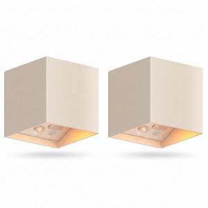 Volterra Up & Down oplaadbare wandlamp zand