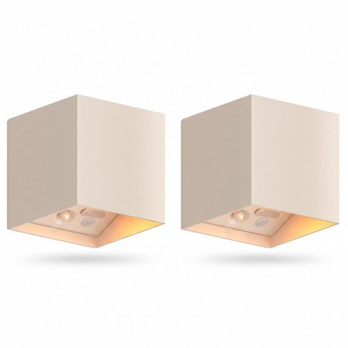 Volterra Up & Down oplaadbare wandlamp zand