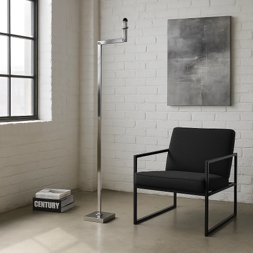 messing lamp in de kleur antiek zilver met een E27 fitting