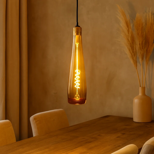 Segula LED Flower Bulb Gold E27 8W dimbaar