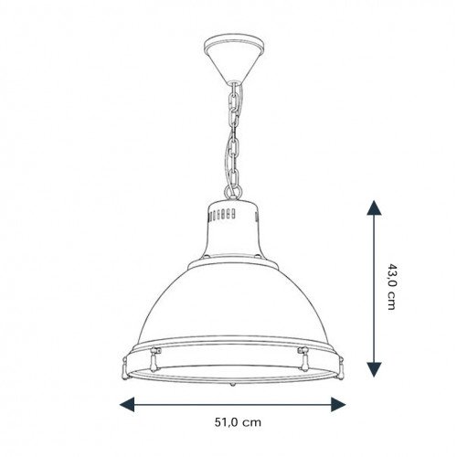 messing lamp in de kleur antiek zilver met een E27 fitting