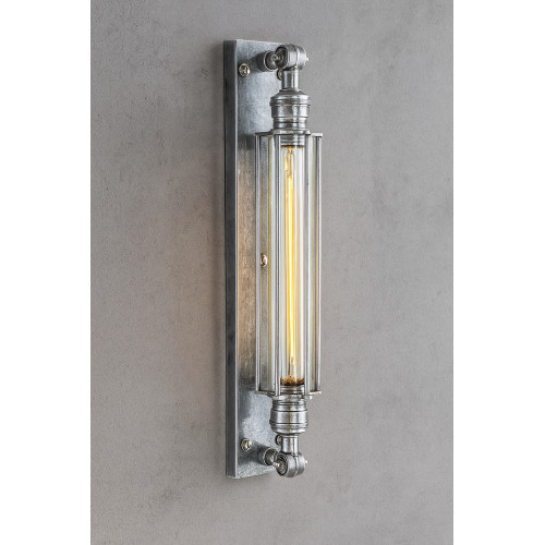 Binnenverlichting Astor Muurlamp Zilver Medium