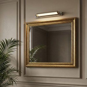 messing lamp in de kleur antiek zilver met een E14 fitting