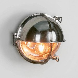 maritieme lampen - Scheepslamp Taylor antiek zilver - scheepsverlichting - Nostalux