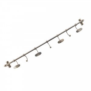 messing Kapstok Antiek Zilver 7 haken