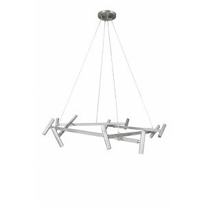 messing lamp in de kleur antiek zilver met een E14 fitting