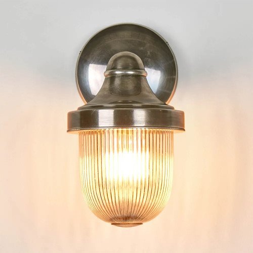 buitenverlichting, scheepslampen, stallampen, boerderijlampen, zilver, messing, klassiek, abby, wandlamp
