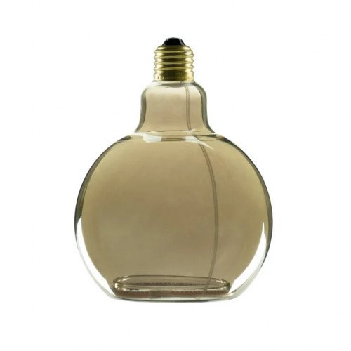Decoratie led lamp exclusief voorgegeven met een led ring aan de onderzijde in de kleur smokey grey van het merk segula