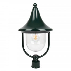 Klassieke kap IT 5 groen/zwart aluminium E27