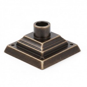 Milaan Sokkel Brons - KS Verlichting - Montage en verankering 