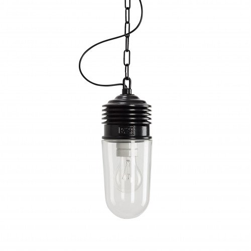 industriele verlichting - hanglamp Genius zwart - stoere lamp - Nostalux