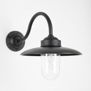 Stallamp Solingen wandlamp matzwart (6501) - Nostalux - Industrieel Stallamp Solingen wandlamp matzwart (6501) - Nostalux - Industrieel