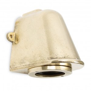 Gouden downlighter compact E27 gepolijst industriële 