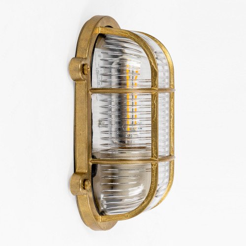 Buitenlamp Nautic V Scheepslamp brons nautisch
