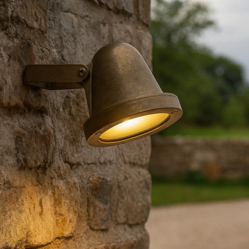 Verstelbare wandspot Projector - nautische lampen - scheepsverlichting - maritieme lampen - Nostalux