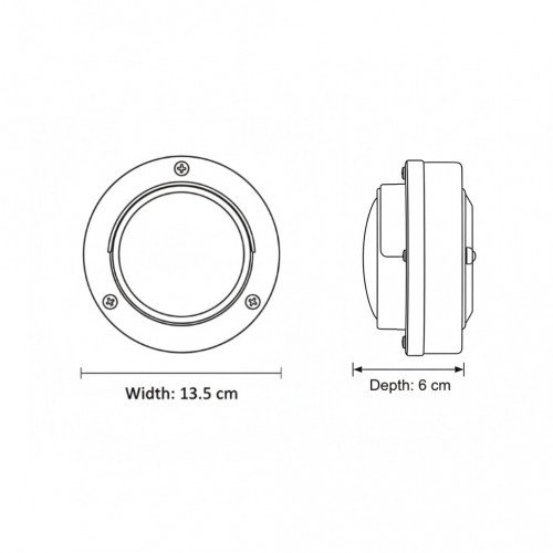 Buitenverlichting tavira muurlamp brons messing nautisch