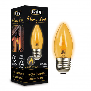 Flame-LED 0.5W-  E27 - Lichtbronnen