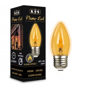 Flame-LED 0.5W-  E27 - Lichtbronnen