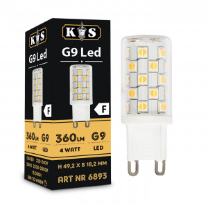 KS G9 LED 4W KS Verlichting - Lichtbronnen