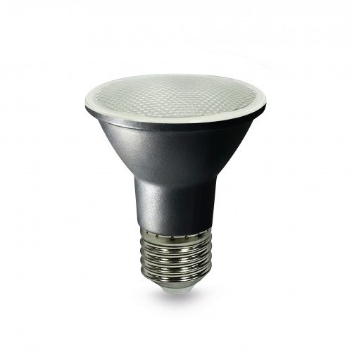 PAR20 Lichtbron LED E27 zwarte ronde spot