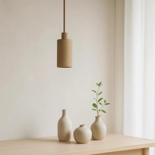 binnenlamp Alix binnenverlichting sandy aluminium modern
