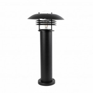 Buitenlamp Riga tuinlamp Zwart aluminium modern