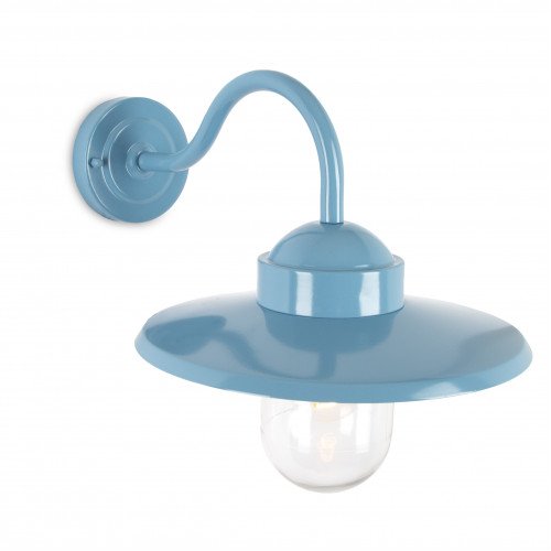 Buitenlamp KS Verlichting - Dolce Retro Blauw wandlamp - 7377