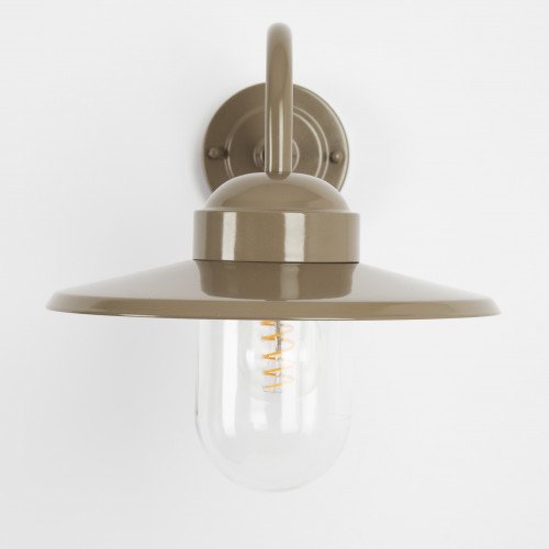Buitenverlichting Dolce Retro Taupe Muurlamp