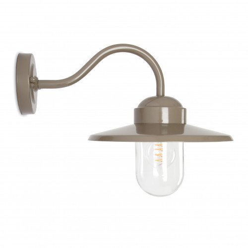 Buitenverlichting Dolce Retro Taupe Muurlamp