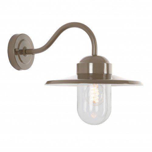 Buitenverlichting Dolce Retro Taupe Muurlamp