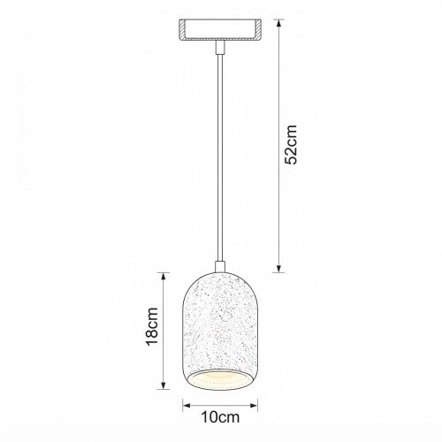 set van 3 Marmer binnenverlichting Egg hanglamp zwart