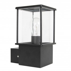 Astro wandlamp matzwart voor buiten moderne wandlamp, stijlvol zwarte finish, mooie heldere beglazing buitenverlichting van het merk KS Verlichting Astro wandlamp matzwart voor buiten moderne wandlamp, stijlvol zwarte finish, mooie heldere beglazing buitenverlichting van het merk KS Verlichting