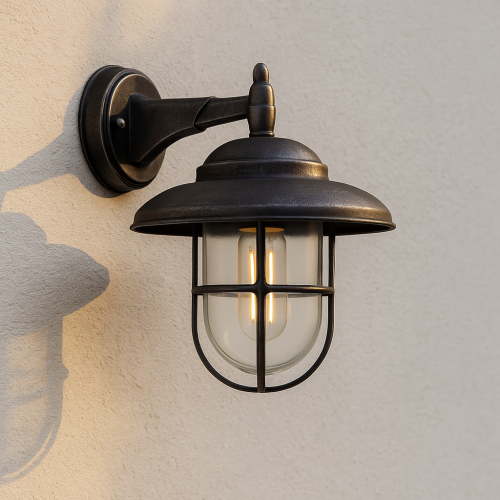 Monte (7708) - KS Verlichting - Buitenverlichting wandlamp antiek brons