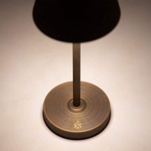 Buitenlamp en Binnenlamp Bronzen tafellamp modern