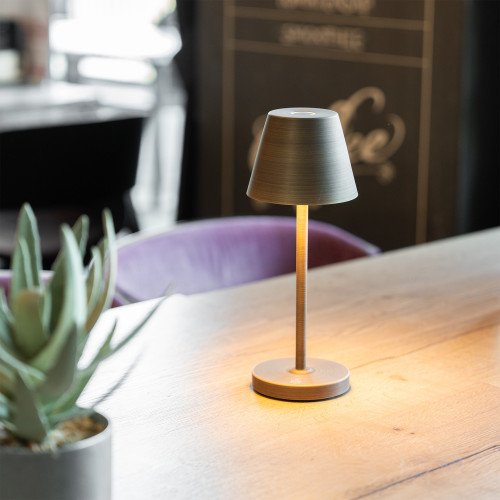 Buitenlamp en Binnenlamp Bronzen tafellamp modern