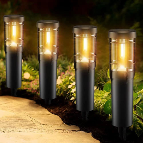Solar tuinlamp Faro buitenverlichting zwart