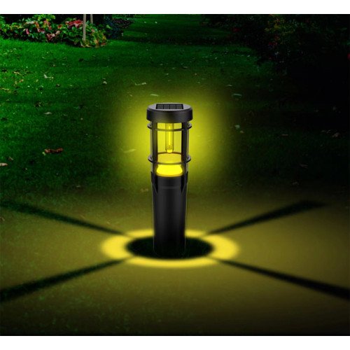 Solar tuinlamp Faro buitenverlichting zwart