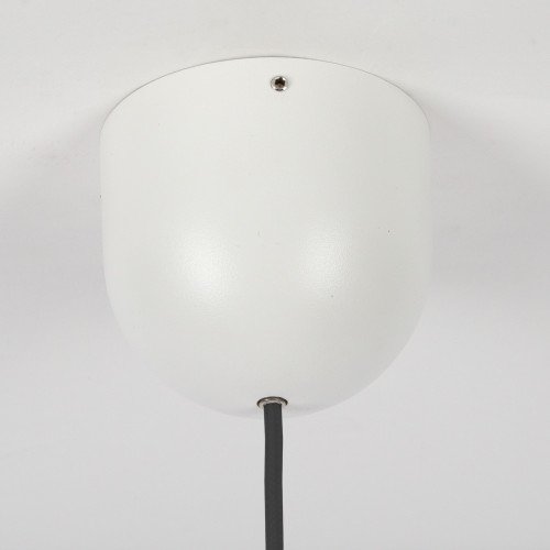 Witte druppel-design hanglamp aluminium modern