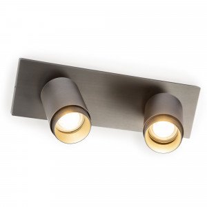 Plafondspot Scott binnenverlichting gun metal aluminium modern Plafondspot Scott binnenverlichting gun metal aluminium modern