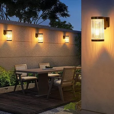 るいさま5/5 Zonne-energie verlichting - Aurelia muurlamp | Nostalux.nl