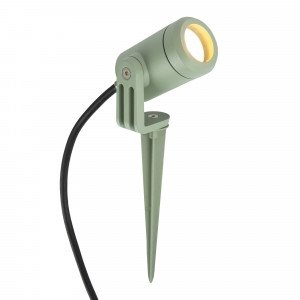 Groene compacte grondspot LED-Spike GU10 PAR11