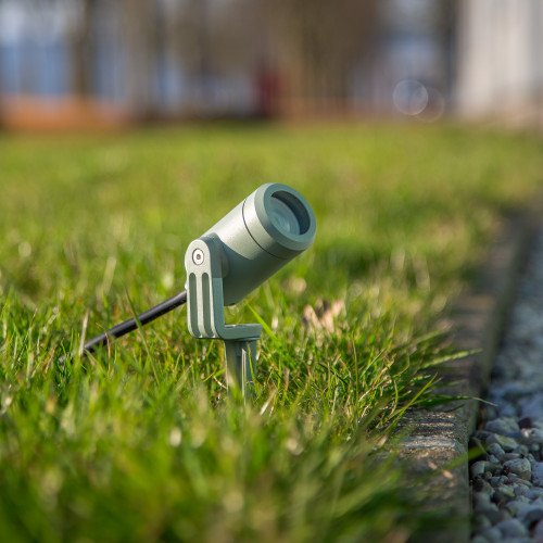 Groene compacte grondspot LED-Spike GU10 PAR11