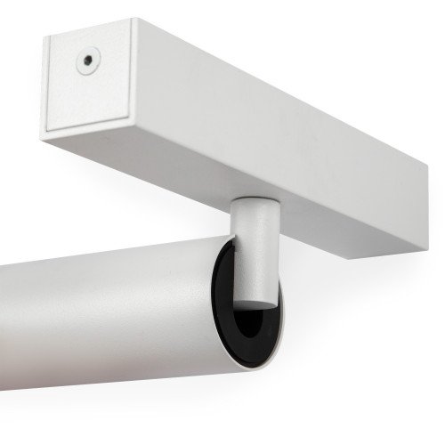 Binnenverlichting witte inbouwspot Aluminium