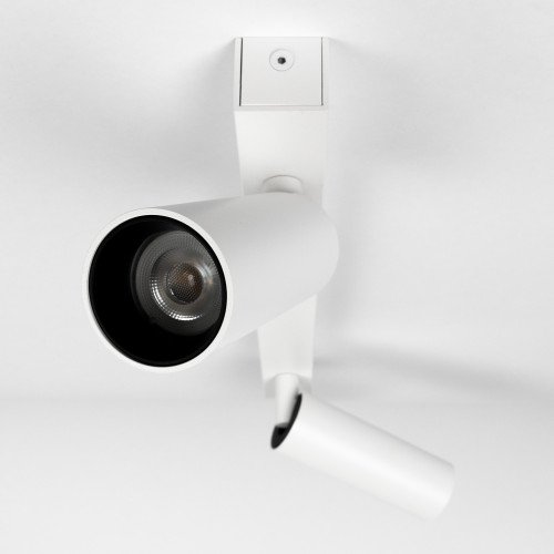 Binnenverlichting wit inbouwspot Aluminium